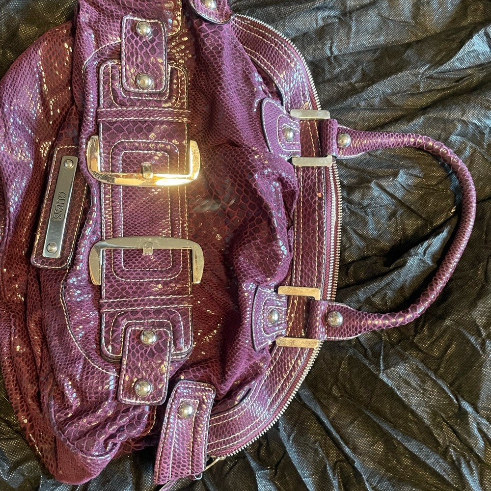 Guess Handbag Purple